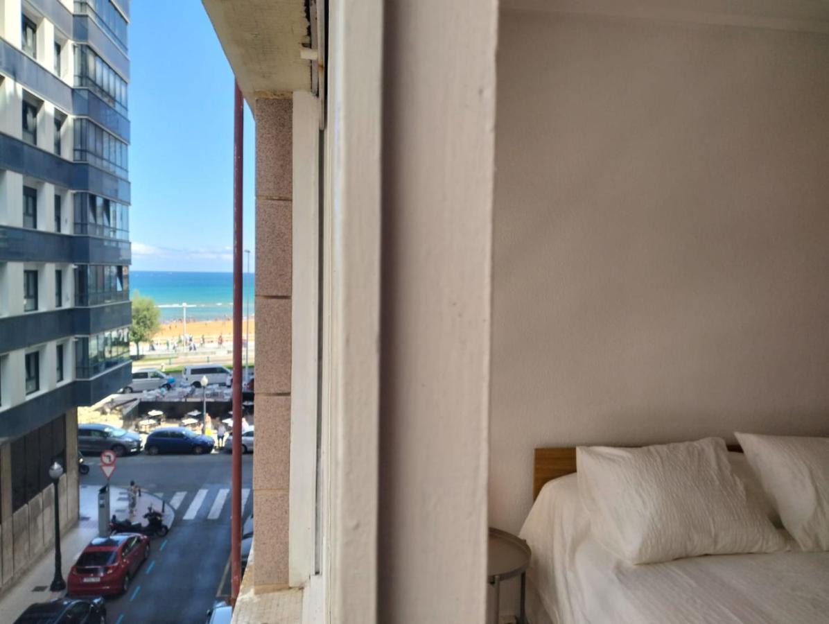Apartamento El Real Gijón Buitenkant foto